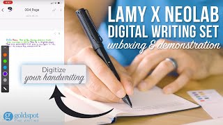 Lamy X Neolab Ncode Digital Writing Set Unboxing Demo and Giveaway [upl. by Thrift]