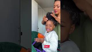 Natural hair care routine  4c hair shorts [upl. by Molton]