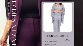 Wedding pant 👖👚suits for plus size women 💥💥 [upl. by Lavinia143]