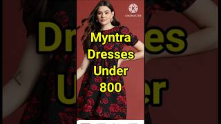 Myntra dresses under 800ytshort haulviraltrendingamazonfashionmeeshokurtisetmyntrashopping [upl. by Debbee]