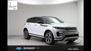 BC70WBM  Land Rover Range Rover Evoque20 MHEV First Edition Auto 4WD 37274 miles2020 70 reg [upl. by Nayra]