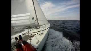 Fast starboat sailing öresund Sweden [upl. by Becki585]