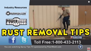 Rust Removal with Oxalic Acid  Using Oxalic Acid to Remove Rust [upl. by Efal656]