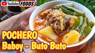 POCHERO BABOY  BUTO BUTO  Easy Pochero Recipe  How to Cook  HULA MO ULAM MO 1ST WINNER [upl. by Atrahc]