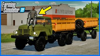 New Mods  ZIL Truck Chair amp Original FS08 Map  Farming Simulator 22 [upl. by Smaj237]