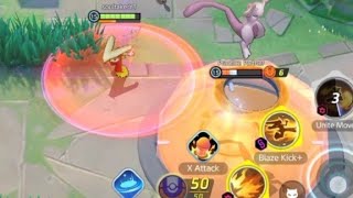 IS THAT BLAZIKEN IS ENOUGH TO FACE MEWTWO Y🤔 pokemonunite blaziken mewtwo [upl. by Mendive218]