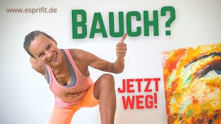 1 Info zum Mitturnen 💚 2 Dein 2min Bauchmuskel Training Spezial [upl. by Cirad811]