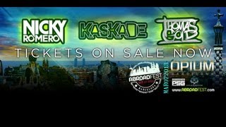 ABROADFEST Barcelona March 7 2013 KASKADE NICKY ROMERO THOMAS GOLD and many more [upl. by Eiaj]