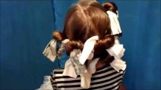 Easy no heat curls and ringlets  How to curl your hair with a nylon sock [upl. by Codding]