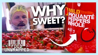 Why are Piquanté Peppers More Sweet than Spicy  Food Unwrapped [upl. by Godbeare]