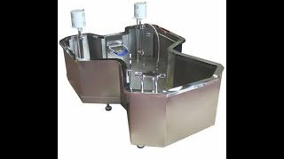 Arm foot and lower leg hydrotherapy unit with whirlpool bath Biotronix Solution Forever [upl. by Suirrad]