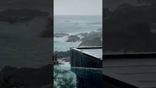 it’s storm watching season 🌊⛈️ vancouverisland stormseason ucluel [upl. by Saito]