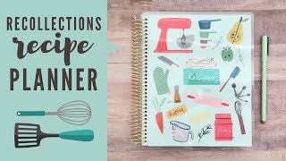 The Recollections Recipe Planner  Flip amp Review [upl. by Modesty]