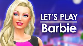 Lets Play The Sims 4 Barbie  S03E02  New Characters [upl. by Eddina887]