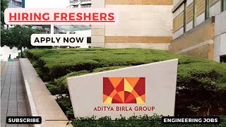 Aditya Birla Group Hirings Fresher Diploma Jobs Mechanical Electrical Civil All Engineers Jobs 2024 [upl. by Longerich]