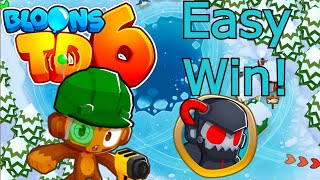 How to beat Skates on Hard No Knowledge Bloons TD 6 [upl. by Leind]