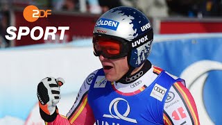 Thomas Dreßen schreibt mit Abfahrtssieg in Saalbach Geschichte  SPORTextra  ZDF [upl. by Iarised858]