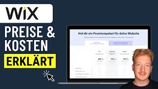 Wix Paket Preise erklärt  welche Kosten kommen bei Wix auf dich zu [upl. by Anaila]