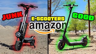 Best Electric Scooters on Amazon Avoid the Junk [upl. by Iniffit]