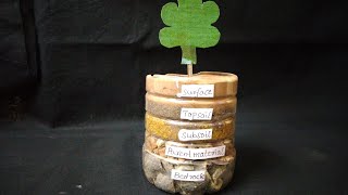 Layers of soil  TLM  Science project [upl. by Jacob]