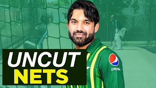 Muhammad Rizwan UNSEEN FOOTAGE  Full Batting Practice [upl. by Santini]