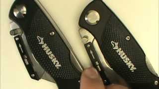 Husky Utility Knife Friedmanism Product Reviews [upl. by Naivaf]