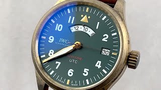 IWC Pilots Watch UTC Spitfire Edition quotMJ271quot IW327101 IWC Watch Review [upl. by Holly-Anne]