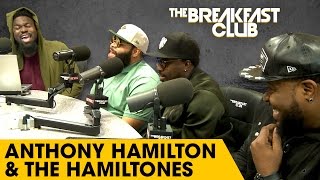 Anthony Hamilton amp The Hamiltones Harmonize With The Breakfast Club [upl. by Annoval900]