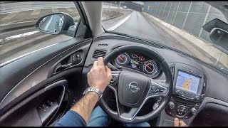 Opel Insignia 2017  4K POV Test Drive 172 Joe Black [upl. by Halihs]