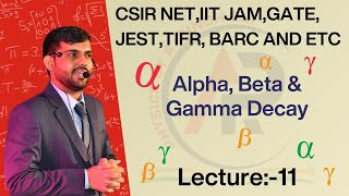 Lecture11 Alpha Beta amp Gamma Decay [upl. by Irret982]