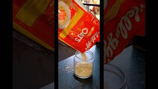 Quick and Easy Overnight Oats Recipe shorts milkoats breakfast satisfying oats asmrcooking yt [upl. by Theresita668]