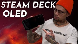 Steam Deck OLED here are my first thoughts steamdeck [upl. by Auqinahs797]