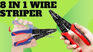 8 in 1 wire striper feature everyone should know how to use wire striper [upl. by Claudette]