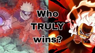 Part 1 Naruto vs Gear 5 Luffy Is Closer Than You Think  OUTDATED Naruto stomps [upl. by Aneehs]