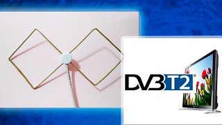 Antenna DVBT2  How to make  Antenna DVBT2 digital TV  DIY TV Antenna TDT  antenna  Антенна т2 [upl. by Mccord]