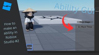 How to make an Ability GUI In Roblox Studio  Ability 2 [upl. by Tugman749]