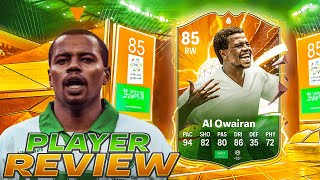 ⚡️85 HEROES AL OWAIRAN PLAYER REVIEW  EA FC 24 ULTIMATE TEAM [upl. by Myrwyn351]