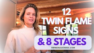 12 Signs to Recognize your Twin Soul  8 stages  Lorraine Vesterink [upl. by Reave631]