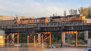 Railfanning 92824 at Santa Fe Junction Kansas City MO [upl. by Obau836]