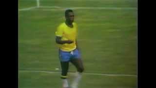 PELÉ  against uruguay 1970 open goal [upl. by Yehtomit423]