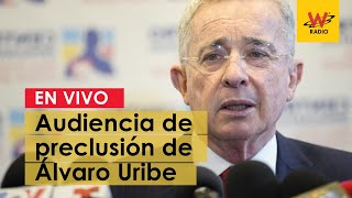 Audiencia de preclusión de Álvaro Uribe [upl. by Aiza]