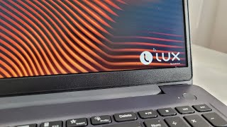 Novo Ideapad 3i  Iniciando o Sistema Operacional Linux Lux [upl. by Ahseenak]