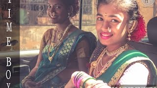 Marathi Dance in Car Mime through time India [upl. by Morvin]