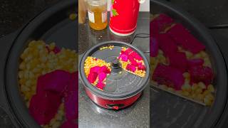 Homemade red dragon fruit popcorn [upl. by Anrol]