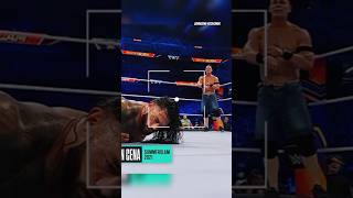 john cena vs Roman Reigns cenas Revenge wwe romanregns johncena therock summerslam shorts [upl. by Nolyat]