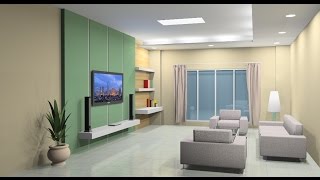 Interior design tutorial using Google Sketchup [upl. by Diamante431]