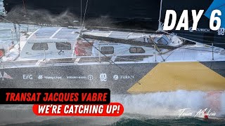 Were catching up  Day 6  Transat Jacques Vabre [upl. by Minor]