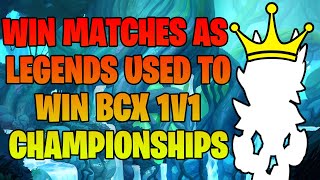 Legends used to win a BCX 1V1 Championship Explained [upl. by Cristabel76]