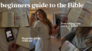 The ULTIMATE beginners guide to the Bible what you need to know tips for reading best resources [upl. by Haliehs]