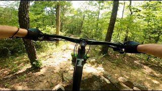 DEVILS DEN STATE PARK MOUNTAIN BIKE MELEE [upl. by Shellie]